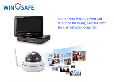 1.3MP Wireless Home Surveillance Systems 4 Channel NVR Kit 20M - 30M Infrared Distance